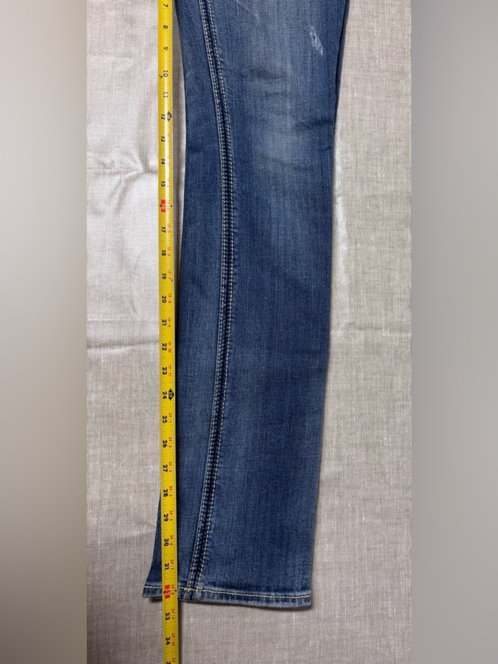Y2K Rock Revival Women's Indigo Skinny , Debbie straight leg Jeans - Picture 6 of 14